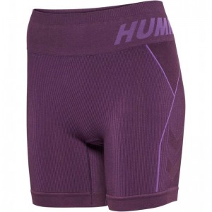 Short Hummel Te Christel Seamless Femme Violette | 751133-643