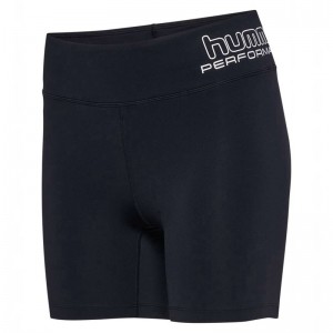 Short Hummel Te Fundamental Mw Tight Femme Noir | 216703-867