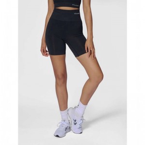 Short Hummel Tif Seamless Femme Noir | 891453-490