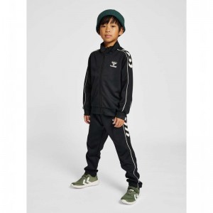 Short Hummel Track Tracksuit Enfant Noir | 354003-335