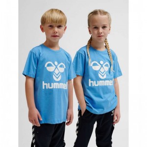 Short Hummel Tres S/S Enfant Bleu | 649862-511
