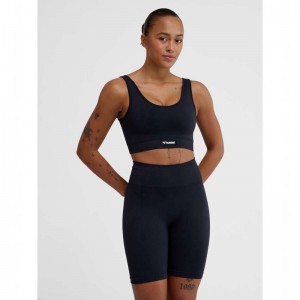 Soutien Gorge Sport Hummel Alive Seamless Femme Noir | 884063-971