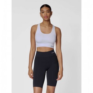 Soutien Gorge Sport Hummel Tif Seamless Top Femme Blanche | 642160-728