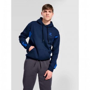 Sweat a Capuche Hummel Active Co Homme Bleu Marine | 083286-399