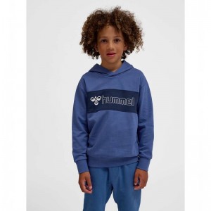Sweat a Capuche Hummel Atlas Enfant Bleu | 599122-983