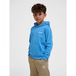 Sweat a Capuche Hummel Casper Enfant Bleu | 911038-590