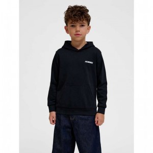 Sweat a Capuche Hummel Casper Enfant Noir | 536711-552