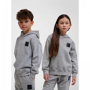 Sweat a Capuche Hummel Clean Enfant Grise | 946551-118