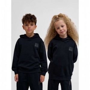 Sweat a Capuche Hummel Clean Enfant Noir | 185243-495
