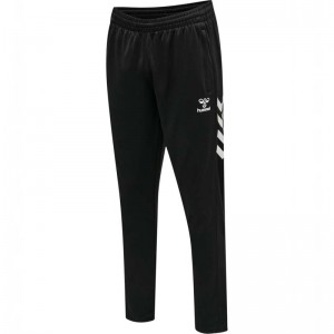 Sweat a Capuche Hummel Core Volley Poly Long Homme Noir | 307795-621