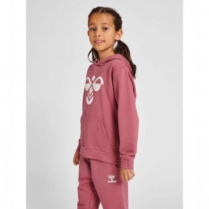 Sweat a Capuche Hummel Cuatro Enfant Rose | 641618-765