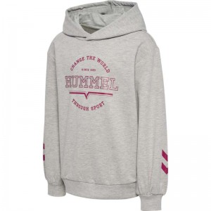 Sweat a Capuche Hummel Elena Enfant Grise | 425188-029