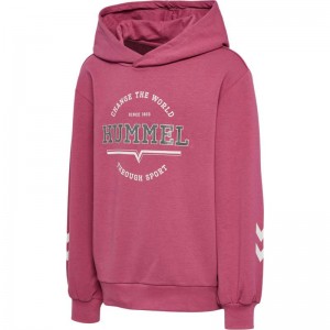 Sweat a Capuche Hummel Elena Enfant Rose | 678750-162
