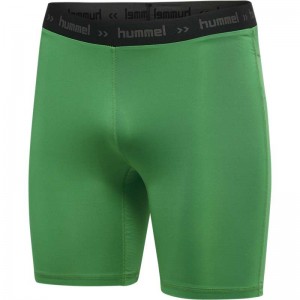 Sweat a Capuche Hummel First Performance Tight Homme Vert | 579198-348