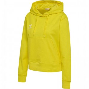 Sweat a Capuche Hummel Go 2.0 Femme Jaune | 337512-179