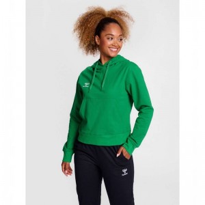 Sweat a Capuche Hummel Go 2.0 Femme Vert | 852389-711