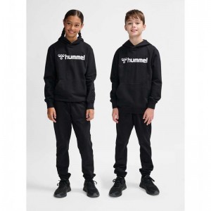 Sweat a Capuche Hummel Go 2.0 Logo Enfant Noir | 163943-504