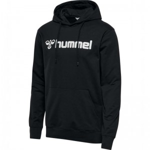 Sweat a Capuche Hummel Go 2.0 Logo Homme Noir | 614405-214