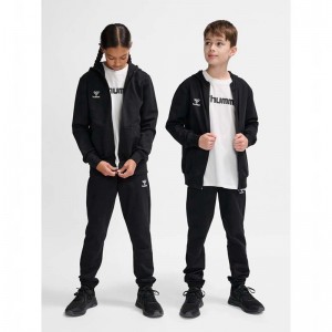 Sweat a Capuche Hummel Go 2.0 Zip Enfant Noir | 793624-285