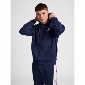 Sweat a Capuche Hummel Ic Dayton Homme Bleu Marine | 270350-225