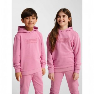 Sweat a Capuche Hummel Jr Base Enfant Rose | 547576-580