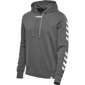 Sweat a Capuche Hummel Legacy Homme Grise | 535128-170