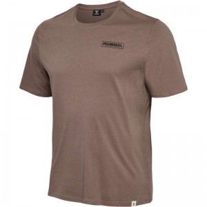 Sweat a Capuche Hummel Legacy Regular Plus Homme Marron | 579297-718