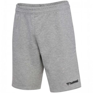 Sweat a Capuche Hummel Mover Cotton Bermuda Homme Grise | 539410-533
