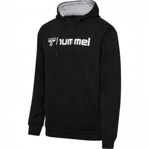 Sweat a Capuche Hummel Mover Cotton Homme Noir | 991701-954