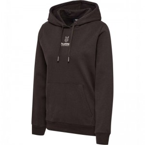 Sweat a Capuche Hummel Olivia Femme Chocolat | 761220-707