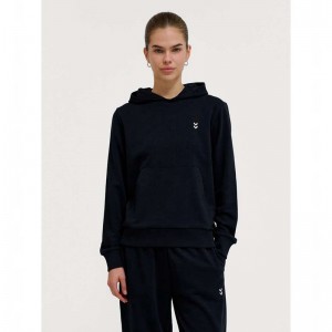 Sweat a Capuche Hummel Pulse W Sweat Femme Noir | 238438-188