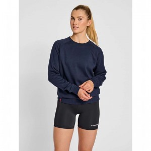 Sweat a Capuche Hummel Red Classic Femme Bleu Marine | 290462-019