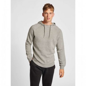 Sweat a Capuche Hummel Red Classic Homme Grise | 788480-438