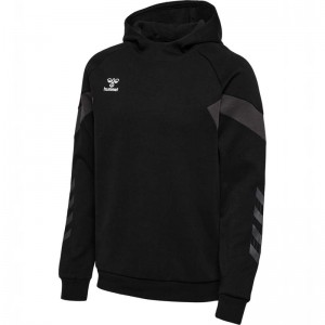Sweat a Capuche Hummel Travel Sweat Homme Noir | 701603-681
