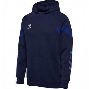 Sweat a Capuche Hummel Travel Sweat Homme Bleu Marine | 357632-416