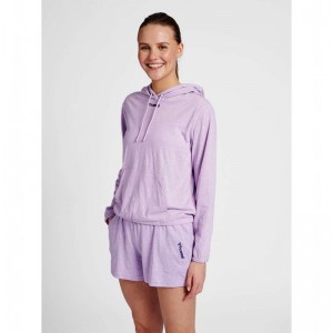 Sweat a Capuche Hummel Zandra Femme Lavande | 904568-862