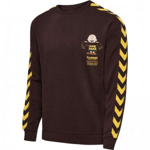 Sweats Hummel Archive Peanuts Homme Chocolat | 020604-281