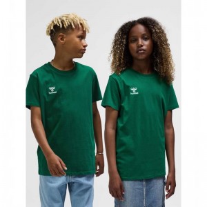 Sweats Hummel Go 2.0 S/S Enfant Vert | 237799-251