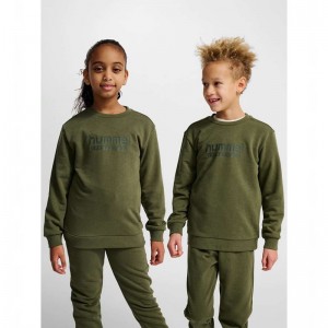 Sweats Hummel Jr Base Enfant Vert | 895608-903