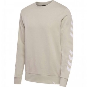 Sweats Hummel Legacy Chevron Homme Beige | 815375-470