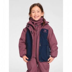 Sweats Hummel Monsun Tex Shell Enfant Rose | 575856-511