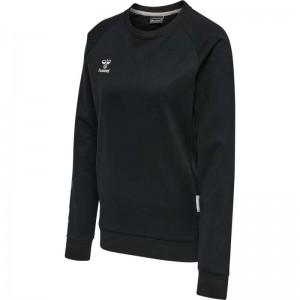 Sweats Hummel Move Grid Cotton Femme Noir | 985935-602