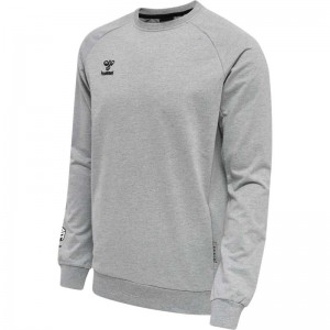 Sweats Hummel Move Grid Cotton Homme Grise | 347000-062