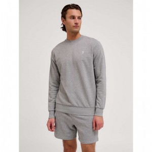 Sweats Hummel Pulse Sweat Crewneck Homme Grise | 295386-009