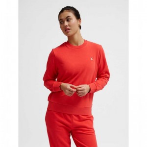 Sweats Hummel Pulse W Sweat Crewneck Femme Rouge | 927532-583