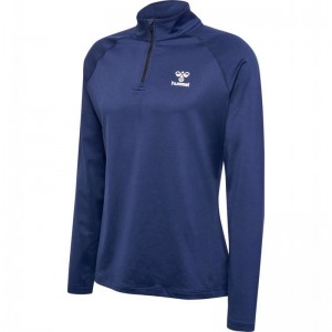 Sweats Hummel Sprint Half Zip Homme Noir | 720126-319