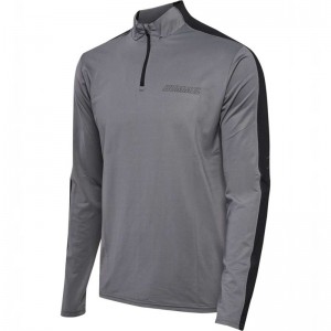 Sweats Hummel Te Strength Pl Half Zip Homme Grise | 056601-520