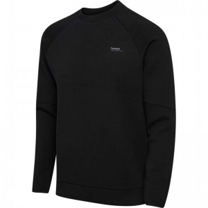 Sweats Hummel Tech Fleece Regular Crew Femme Noir | 489782-709