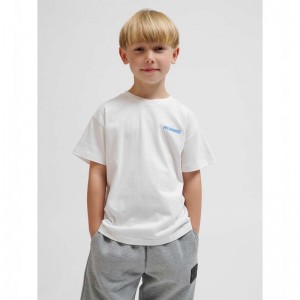 T Shirts Hummel Casper S/S Enfant Blanche | 585931-302
