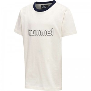 T Shirts Hummel Cloud S/S Enfant Blanche | 582848-420